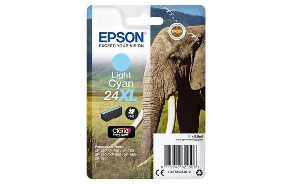 EPSON Epson cart.encr.T2435 li.cy.XL