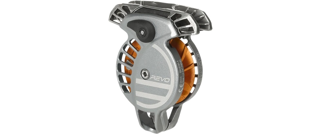 Wild Country Dispositif d'amarrage Revo Gunmetal/Tangerine