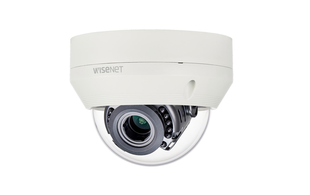 Hanwha Vision Caméra réseau HCV-6080R 1080p Caméra dôme HD analogique IR
