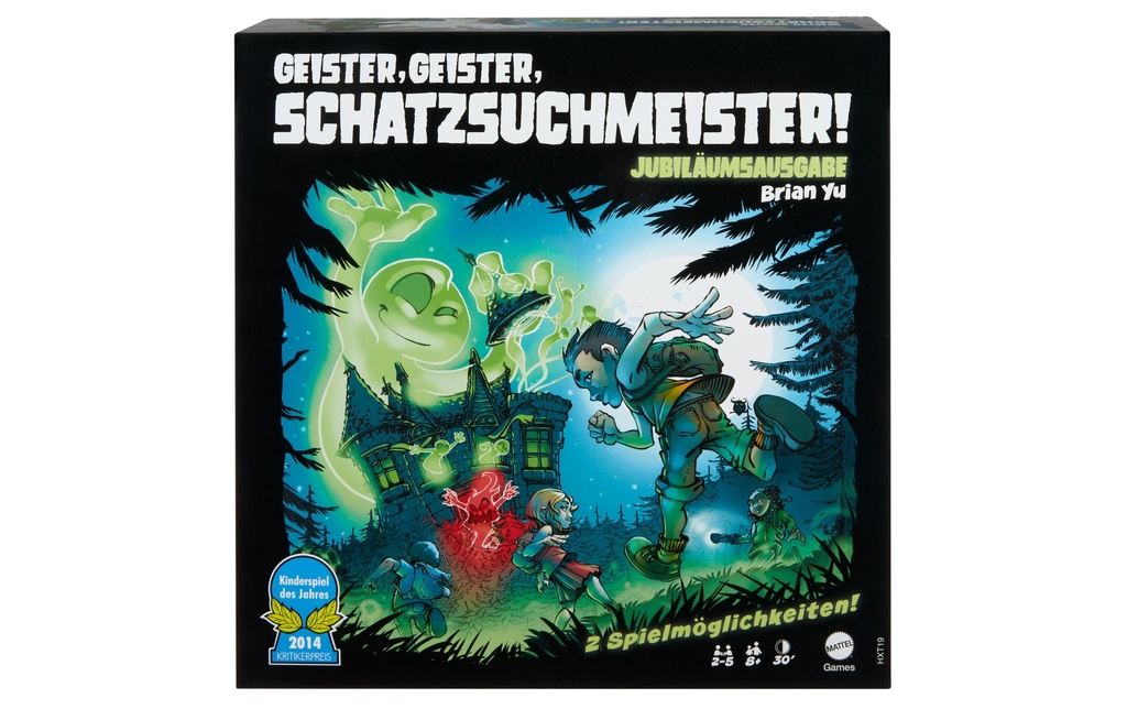 Mattel Spiele Esprits, fantômes, chasse au trésor édition anniversaire