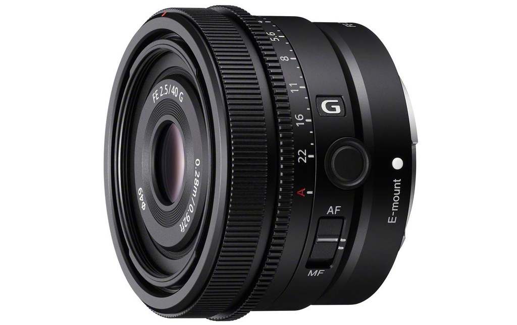 Sony Longueur focale fixe FE 40mm F/2.5 G – Sony E-Mount