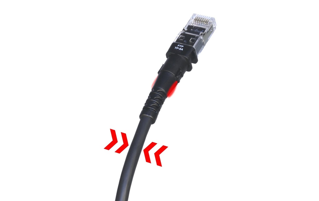 Patchsee Câble patch ThinPATCH Cat 6A, U/FTP, 1.5 m, Noir 10 pièces