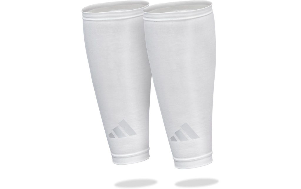 adidas Compression Calf Sleeves Blanc, S-M