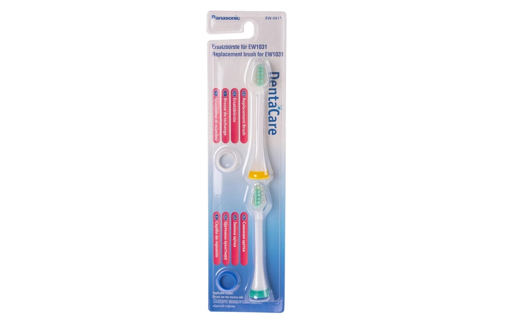 Panasonic Tête de brosse à dents EW0911W835 2 Pièce/s
