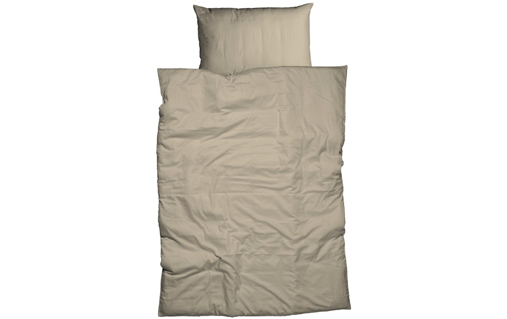 Nobilium Taie d’oreiller Oni 65 x 65 cm, Taupe