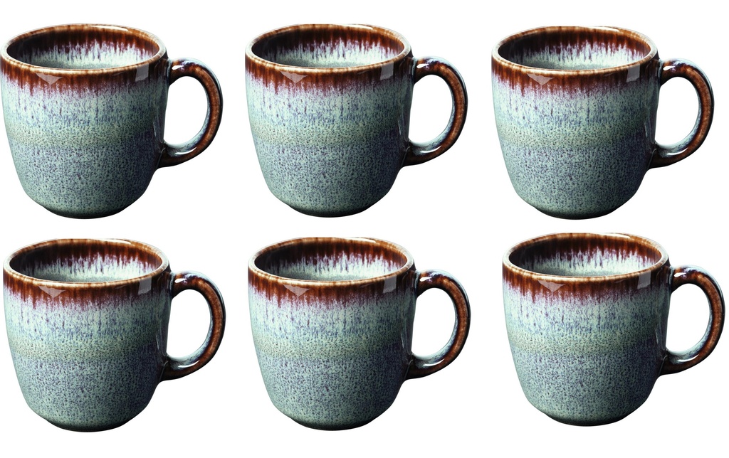 Villeroy & Boch Tasse à café Lave 190 ml, 6 Pièce/s, Beige