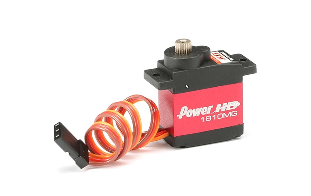 PowerHD Micro servo HD-1810MG 3.9 kg, 0.13 s, numérique
