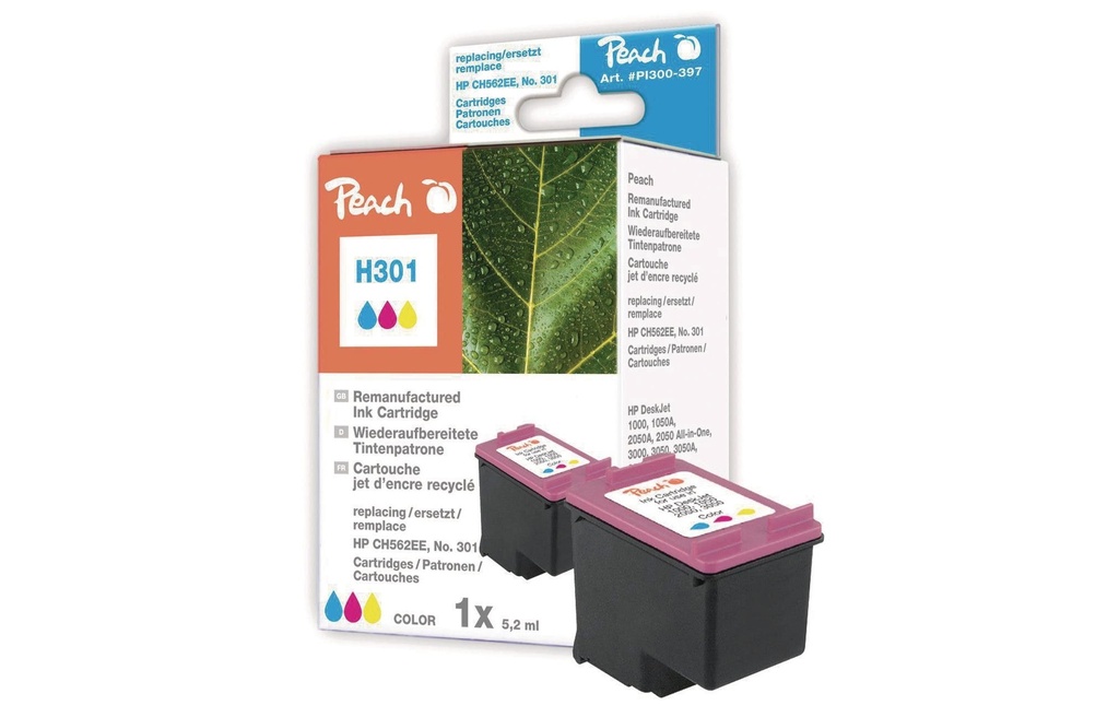 Peach Encre HP Nr. 301 (CH562EE) Color