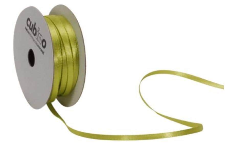 Spyk Ruban de satin 3 mm x 8 m, Vert