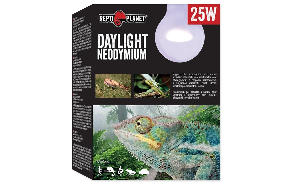 Repti Planet Lampe pour terrarium Daylight néodyme 25 W