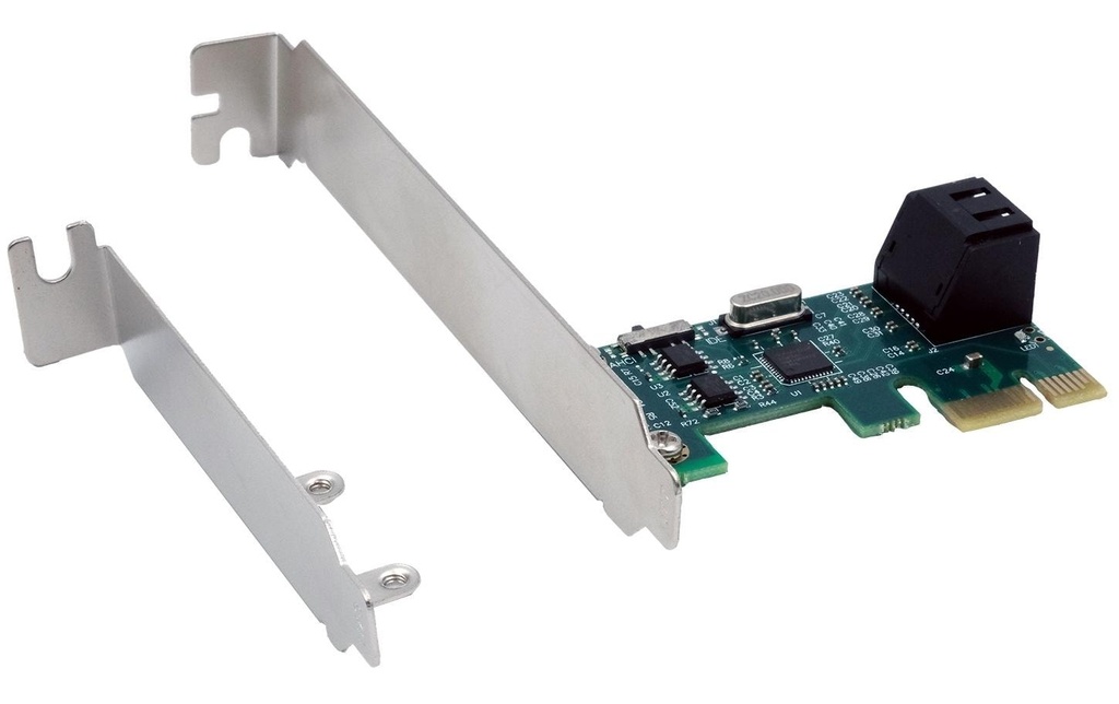 Exsys Contrôleur SATA Exsys EX-3519 pour 2 disques durs et disques SSD