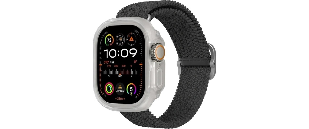 Rhinoshield Bumper Case Apple Watch Ultra 1/2/3 (49mm) Transparent