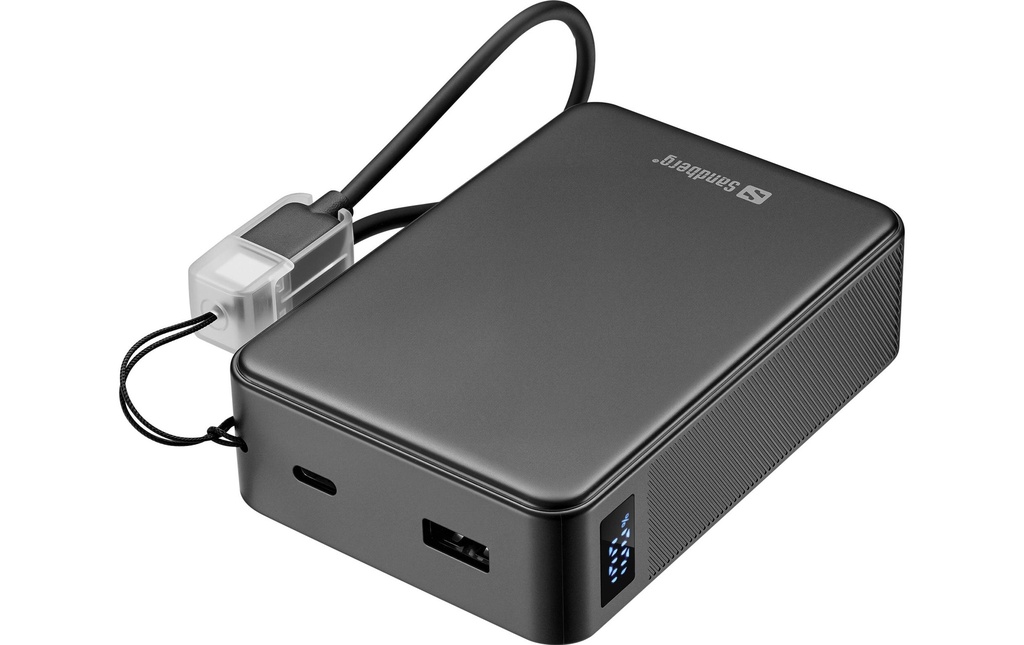 Sandberg Chargeurs portatifs Nano Noir 20000 mAh