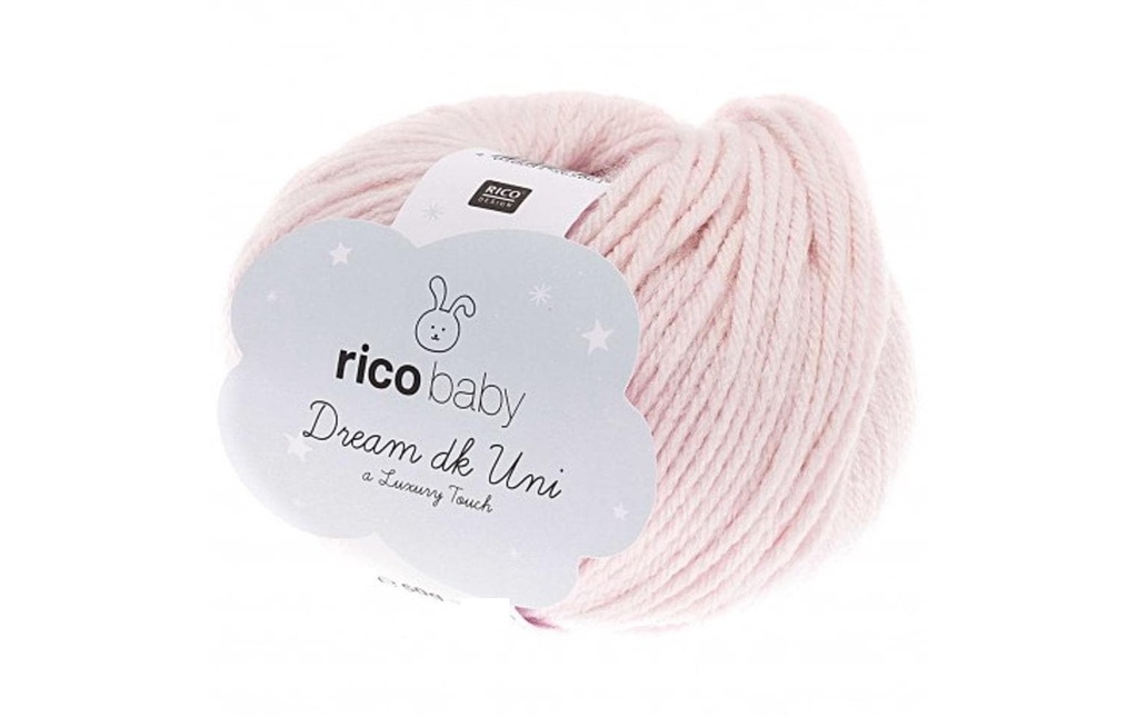Rico Design Laine Baby Dream Uni dk 50 g Rose