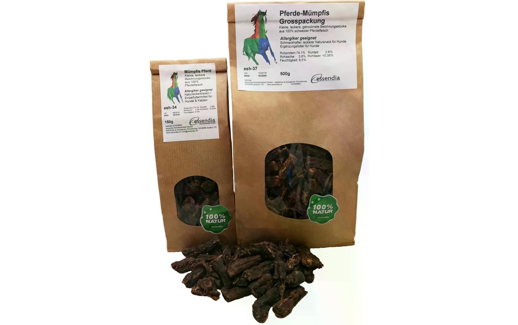 essendia Produit à mâcher  Des chaussons pour chevaux, 150 g