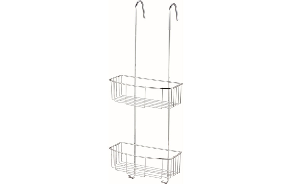MSV Supports pour ustensiles de salle de bains Lexie Chrome