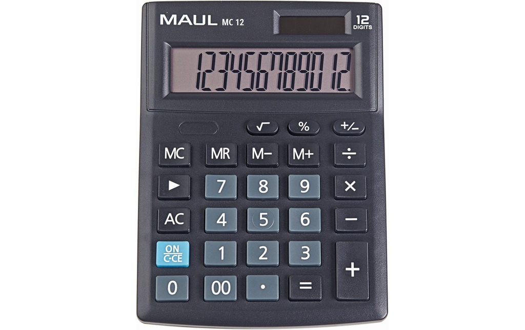 Maul Calculatrice MC12 Noir