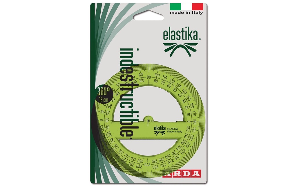 Arda Rapporteur d'angle Elastika 360°, 12 cm