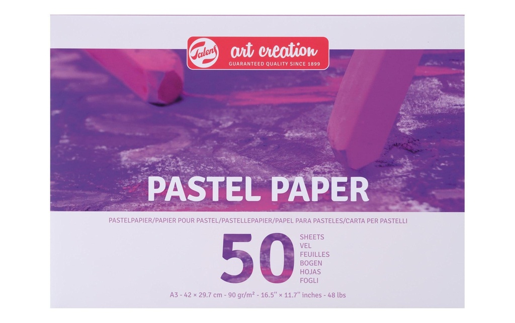 Talens Carnet de dessin A3 pour les crayons pastel