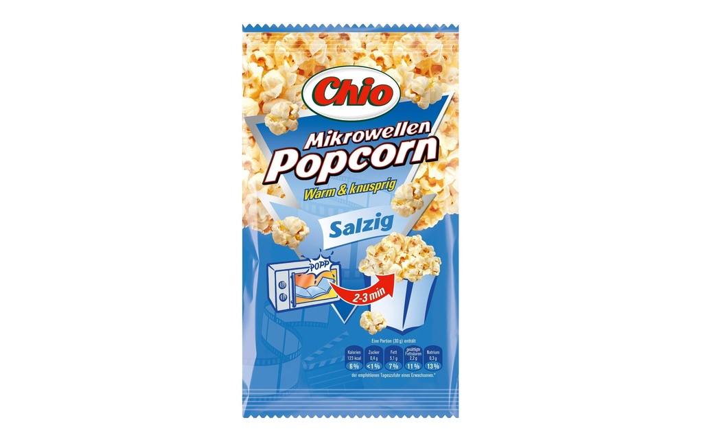 Chio Maïs soufflé salé pour micro-ondes 100 g