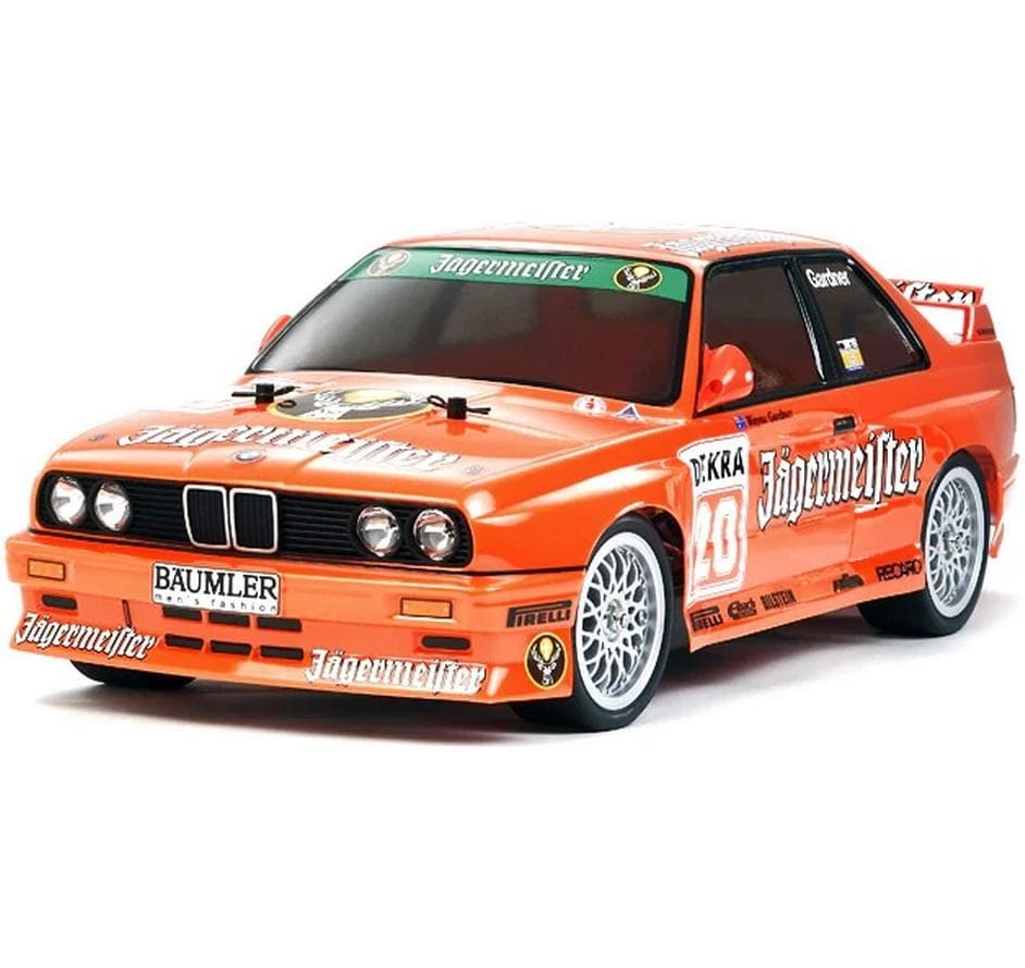 Tamiya Voiture de course BMW M3 Sport EVO Jägermeister Kit de construction, 1:10