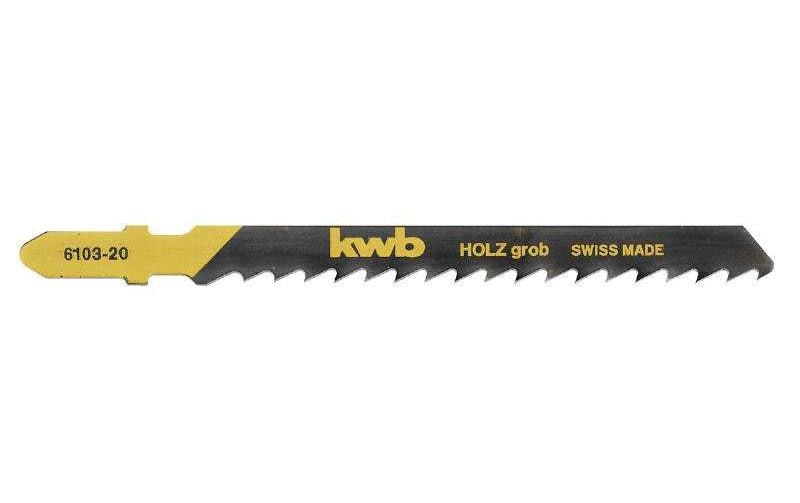 kwb Jeux de lames de scie sauteuse Jigger G bois