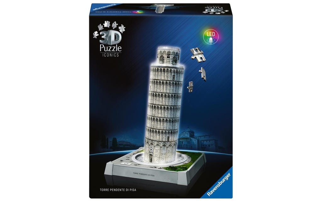 Ravensburger Iconics Torre Pendente di Pisa w.L