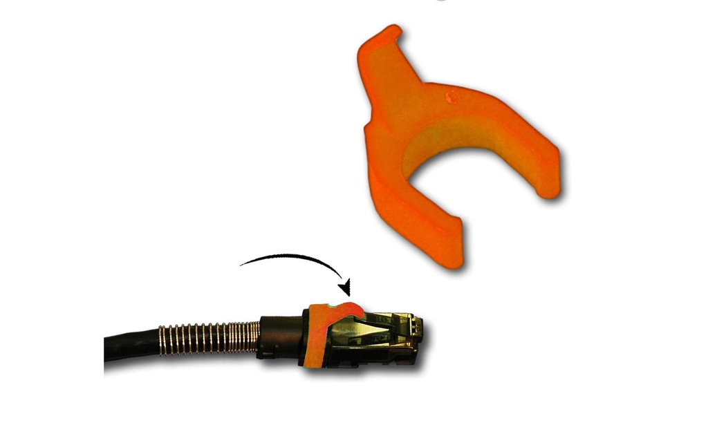 Patchsee PatchClip 50 Pièce/s Orange