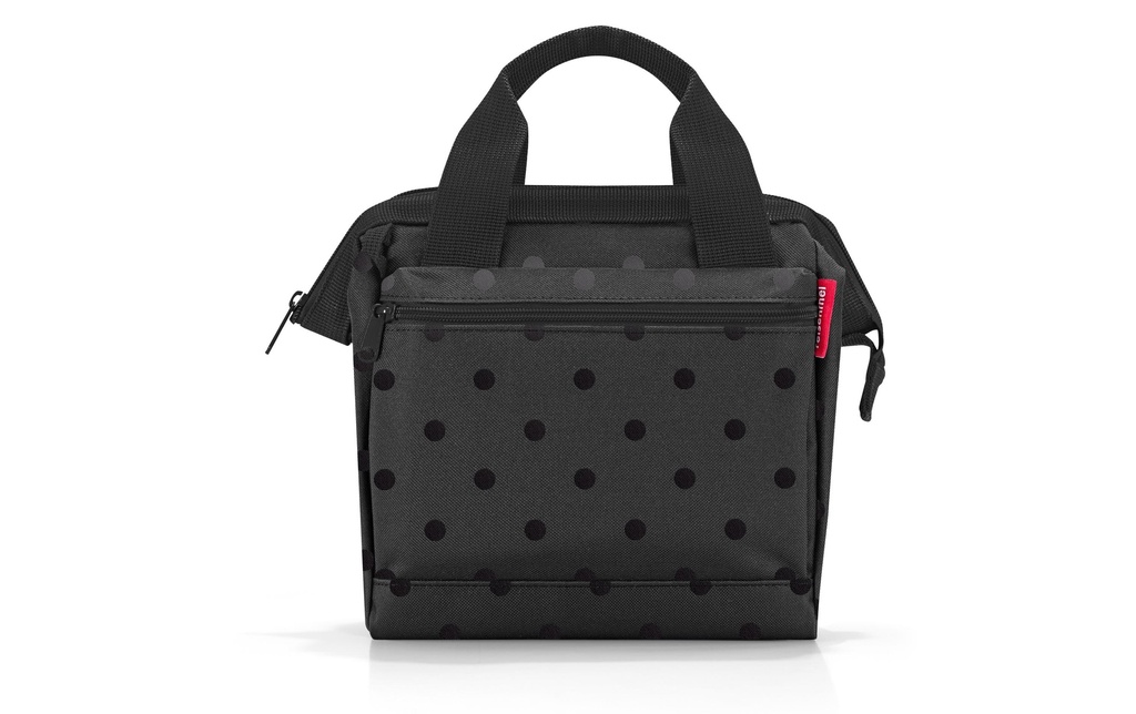 Reisenthel Sac à bandoulière Allrounder Cross Glossy Dots Black
