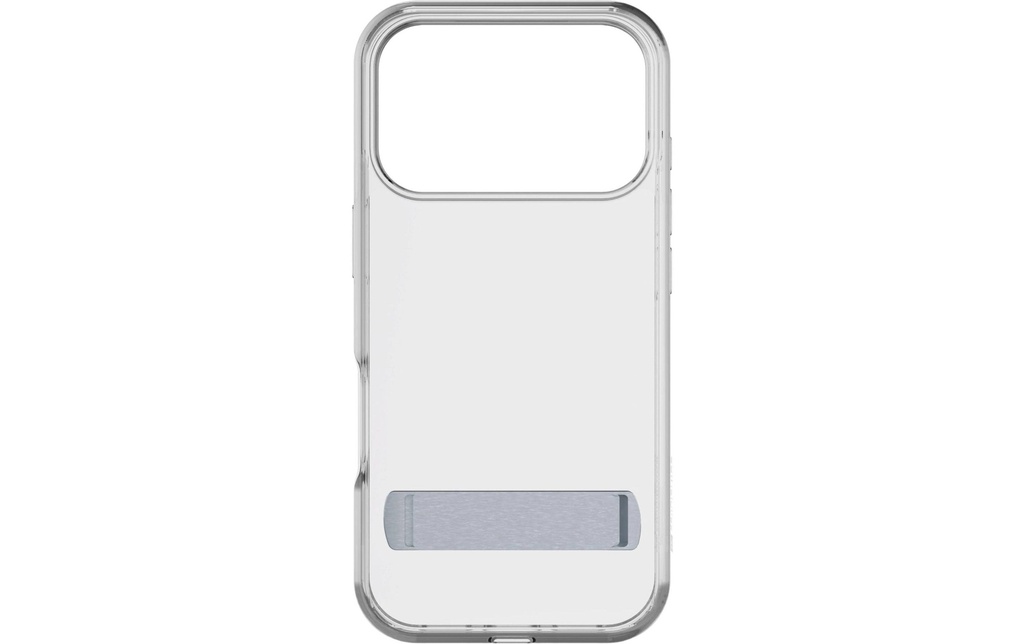 Cellular Line Coque arrière Clear Stand Case iPhone 17 Pro Max Transparent