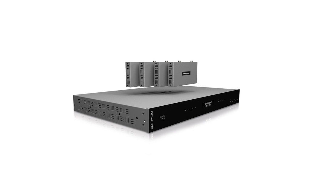 HDANYWHERE Commutateur matriciel MHUB PRO 2.0 (4x4) HDMI HDBaseT