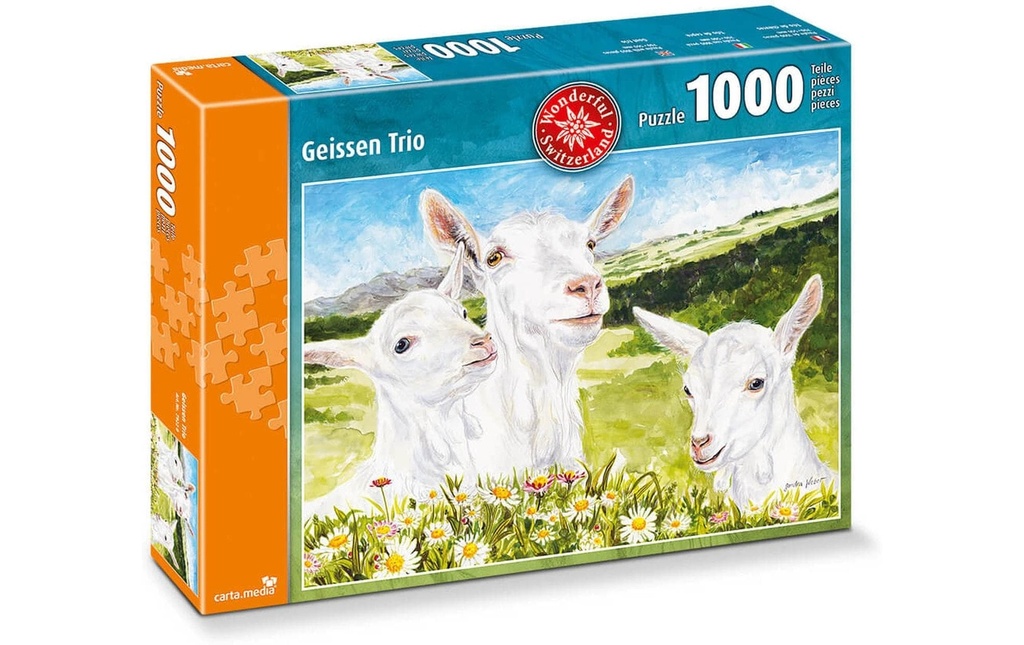 Carta.Media Puzzle Geissen Trio