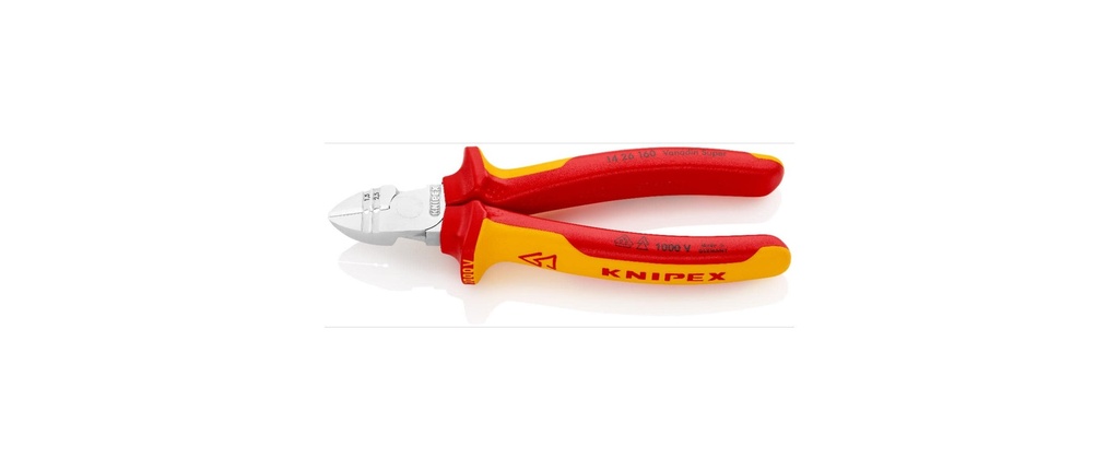 Knipex Pince coupante diagonale à dénuder 160 mm