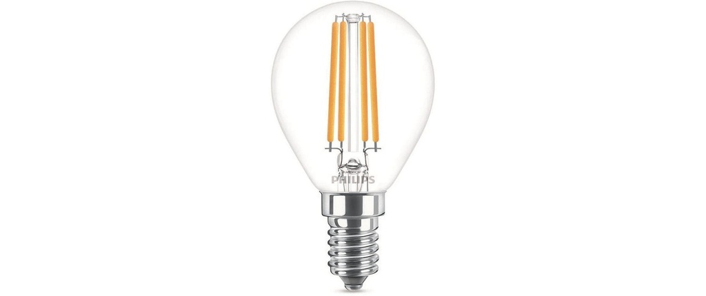 Philips Lampe LEDcla 60W E14 P45 WW CL ND Blanc chaud (WW)