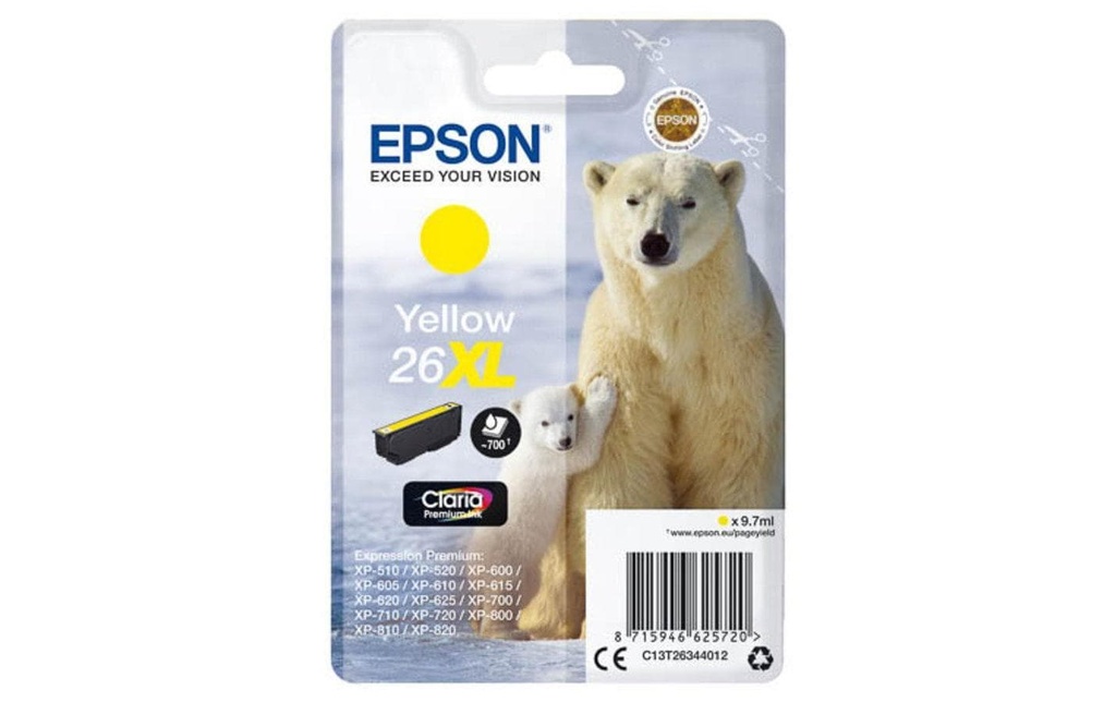 EPSON Epson cart.encre T2634 yel.XL