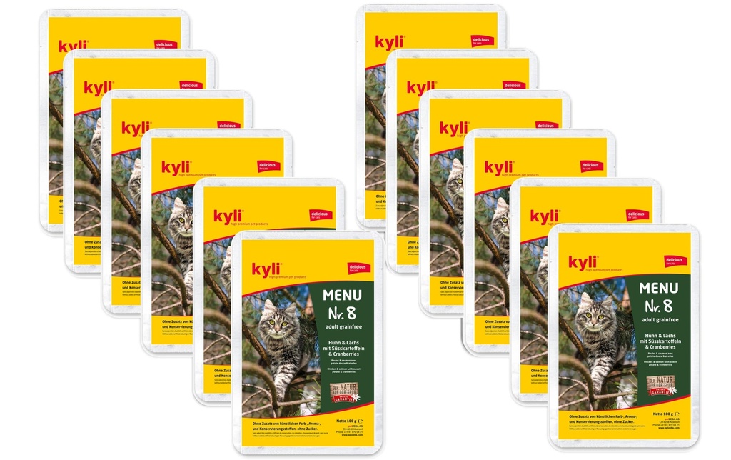 kyli Alimentation humide Adult Grainfree, Menu n° 8
