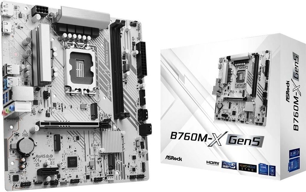 ASRock Carte mère B760M-X GEN5