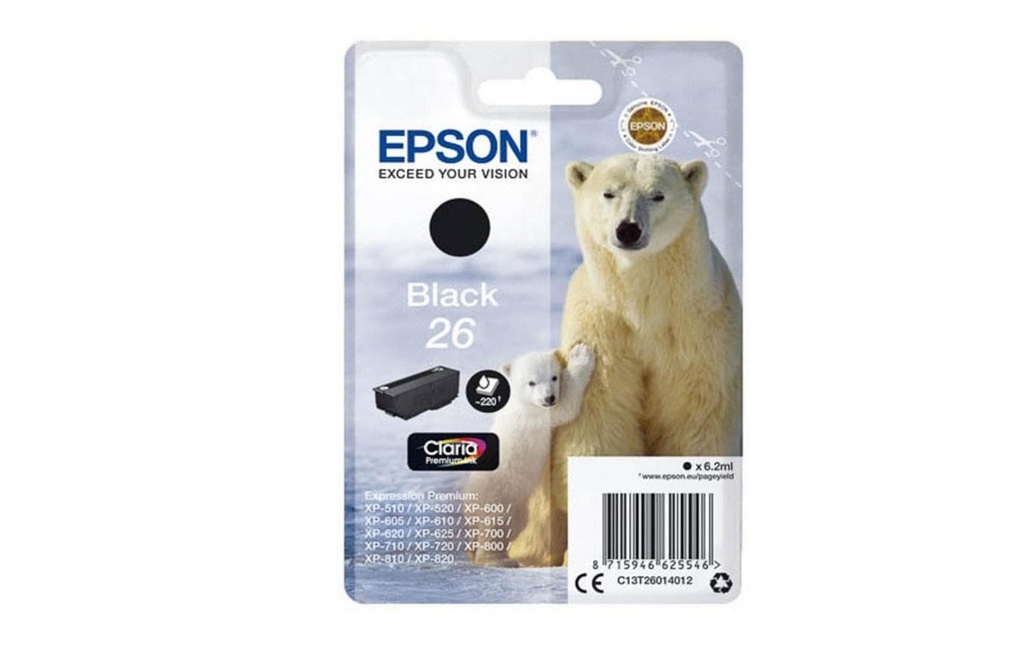 [770264090] EPSON Epson cartouche T260140 black
