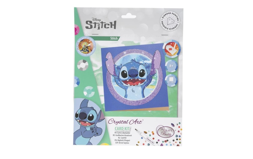 CRAFT Buddy Kits de bricolage Crystal Art Card Stitch