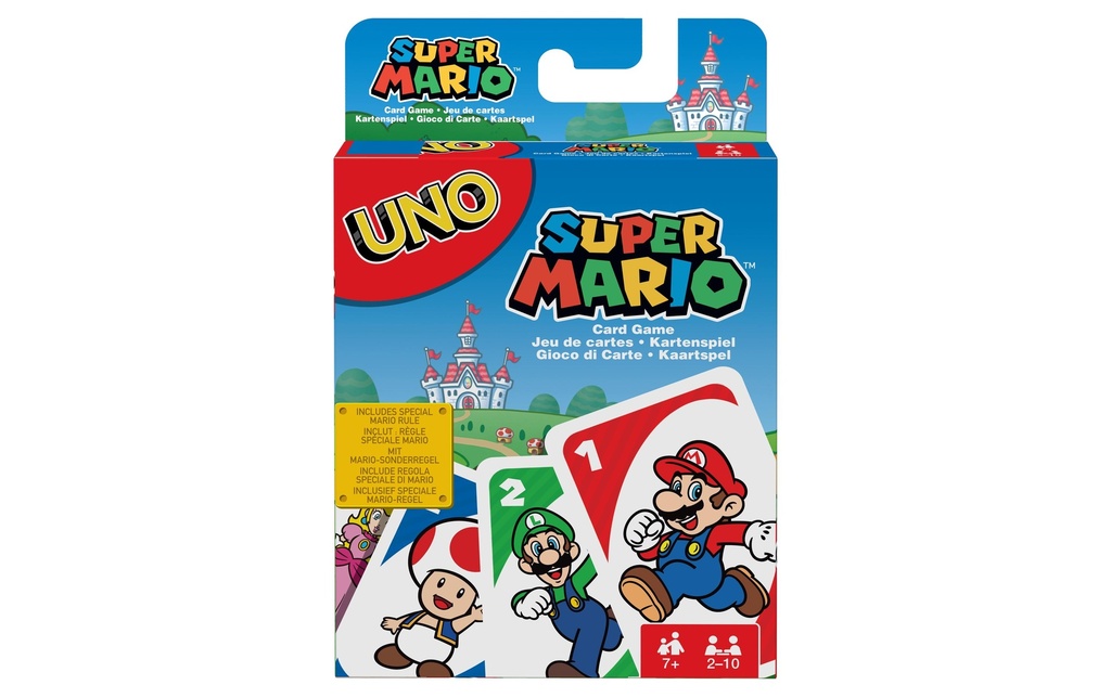 Mattel Spiele Jeux d’enfant UNO Super Mario