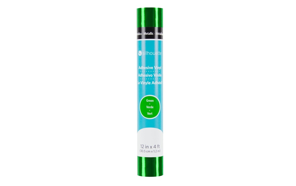 Silhouette Film de vinyle Metallic 30.5 cm Vert, métallique