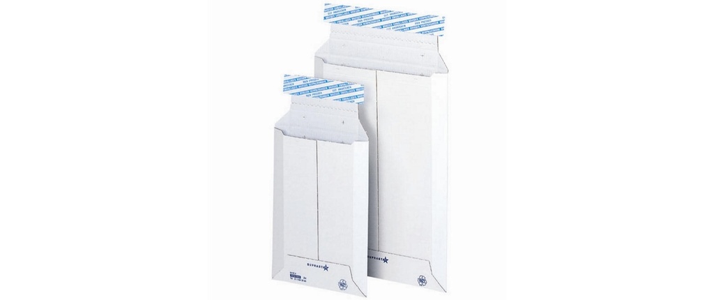 Brieger Carton d’expédition 17.6 x 24.6 cm, Blanc