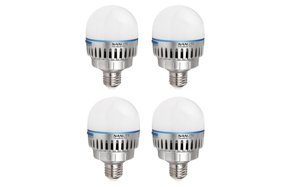 Nanlite Lumière continue PavoBulb 10C 4KIT