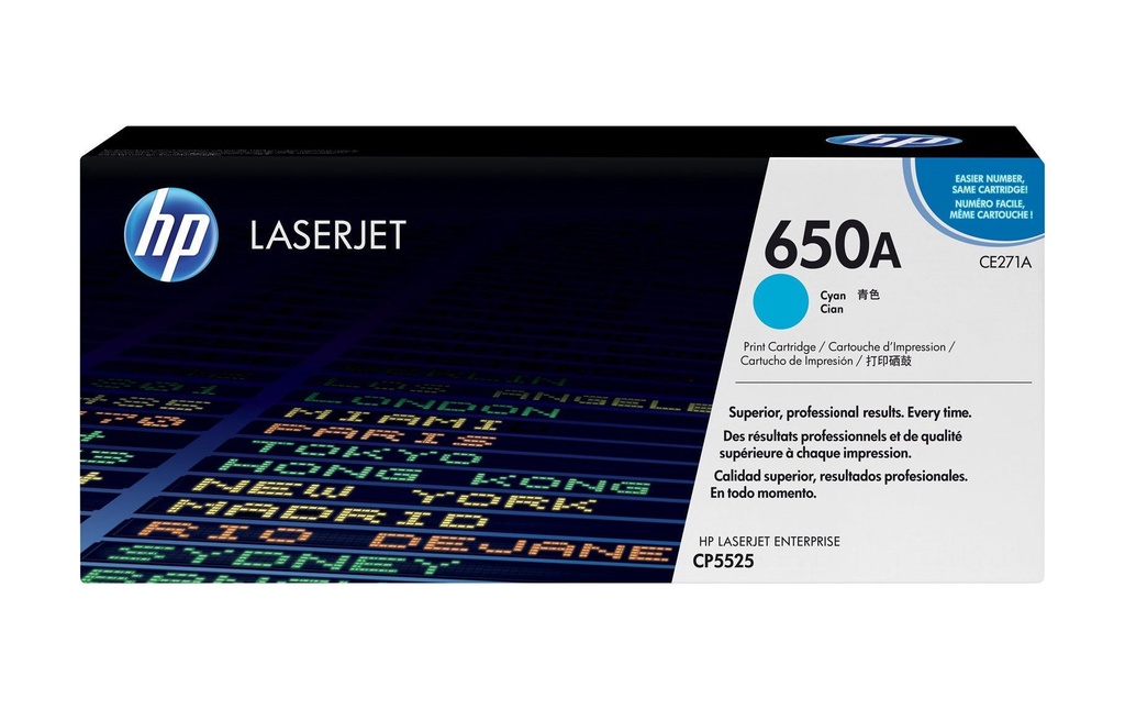 HP HP toner 650A cyan