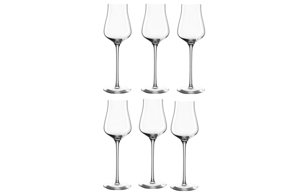 LEONARDO Verre à grappa Brunelli 210 ml, 6 Pièce/s, Transparent
