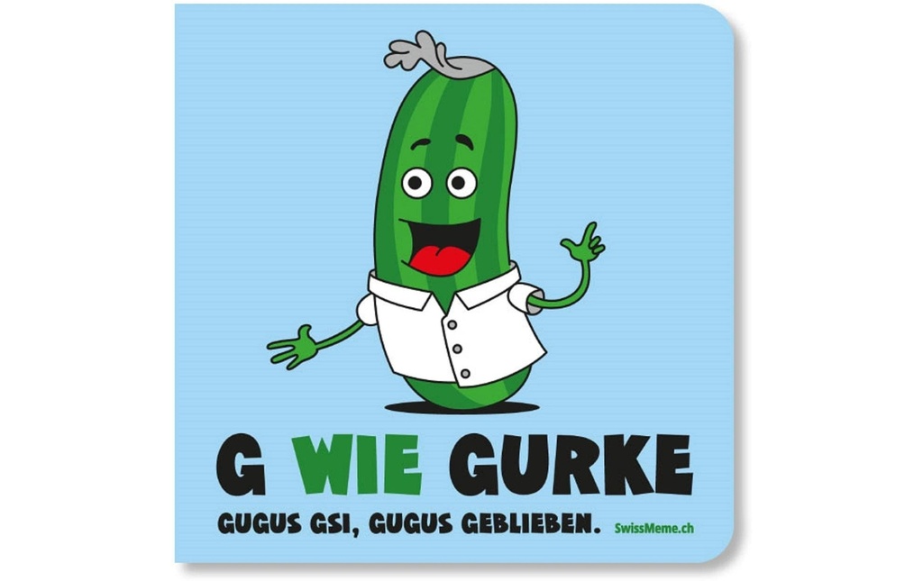Swissmeme Livre pour enfants G wie Gurke