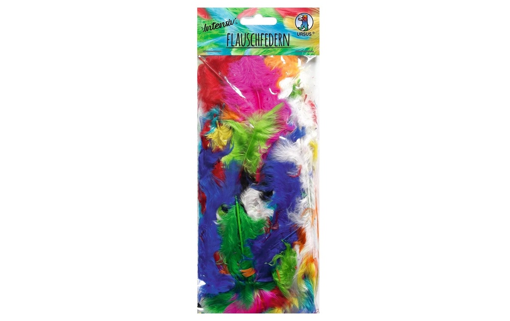 URSUS Plumes 10g, Bleu/Violet/Vert