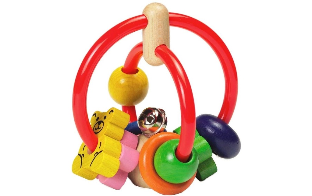 Spielba Holzspielwaren Hochet silencieux Go-Go
