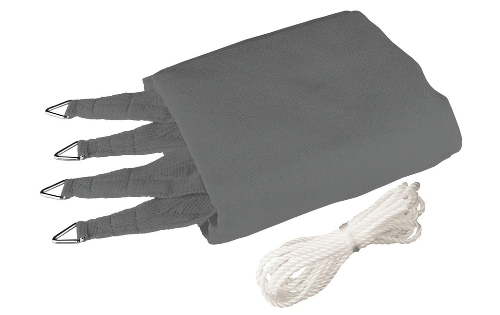 Windhager Voile d’ombrage 400 cm, Square, gris