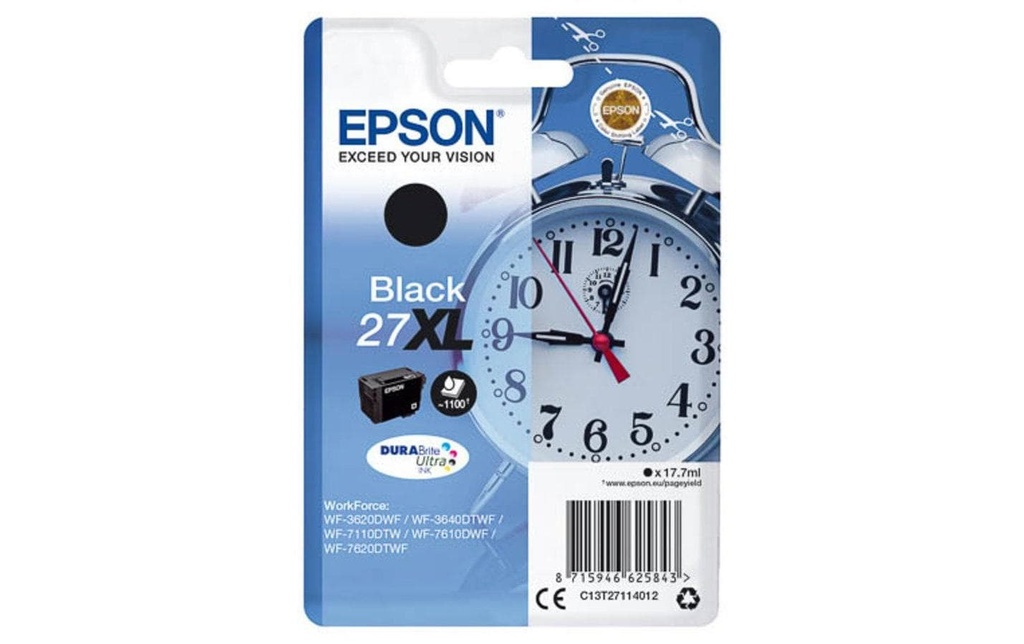 EPSON Epson cart.d'encre 27XL black